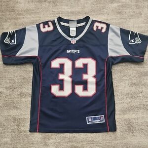 NFL Patriots Kids Blue and Gray Team Jersey